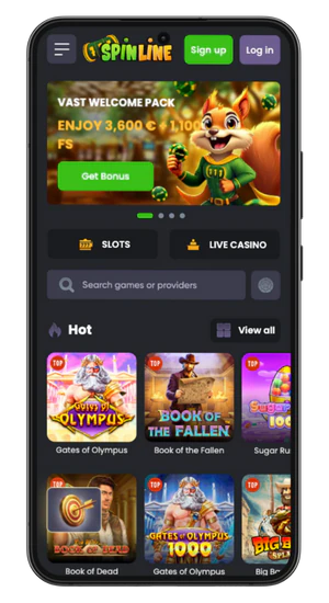 Instant Casino Startsida